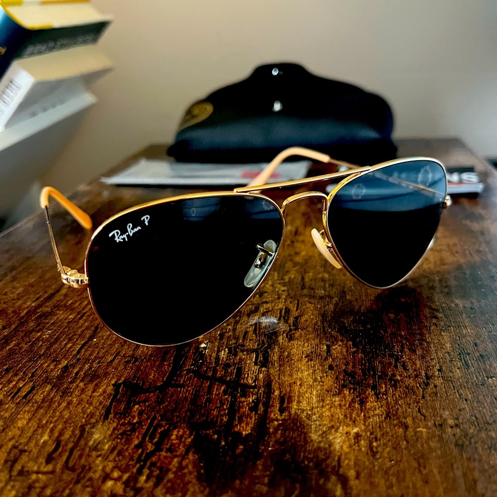 Ray-Ban Metal II Polarized Aviators